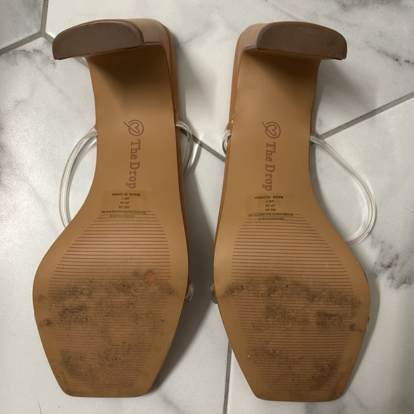 The Drop Avery Square Toe Sandal - worn once! - Picture 5 of 6